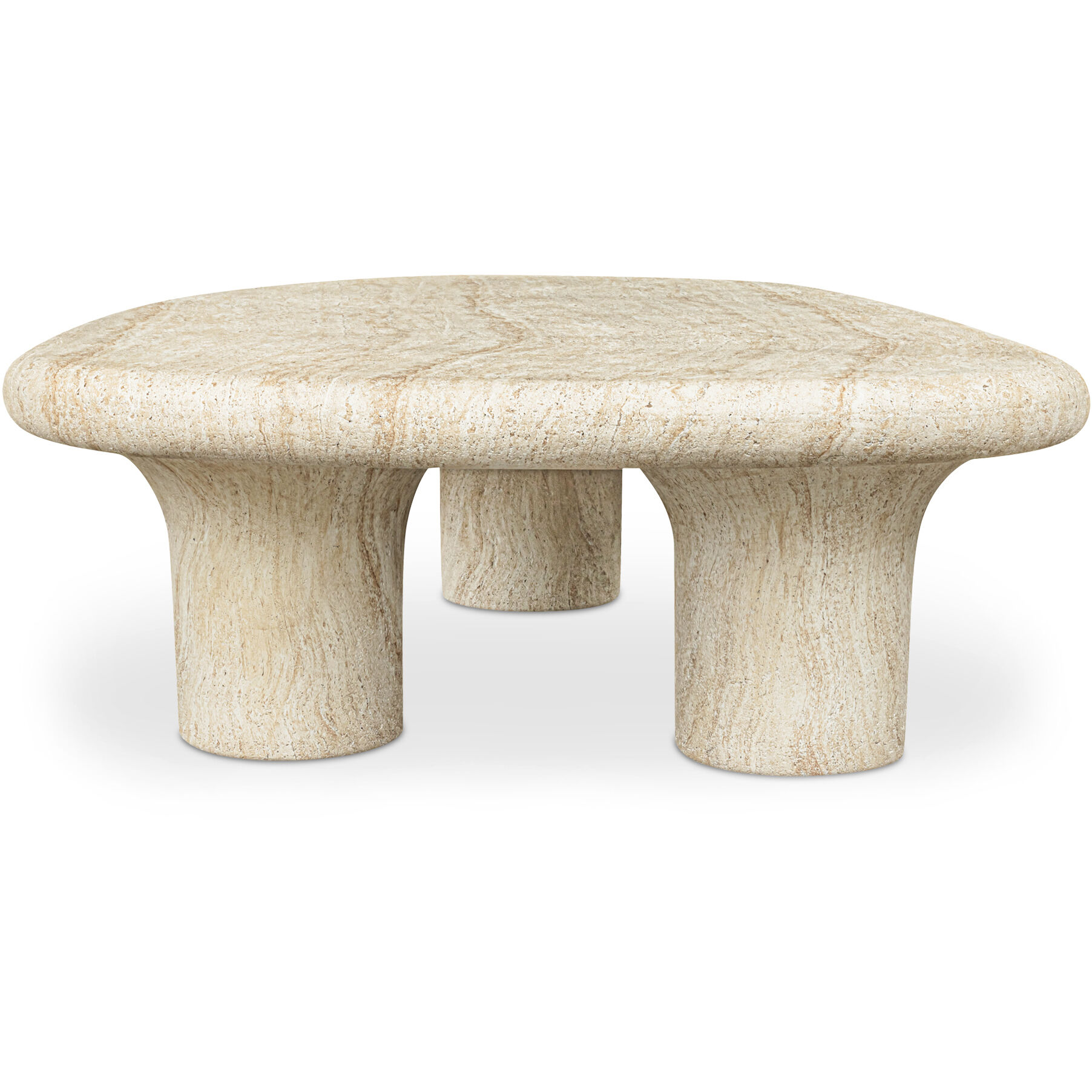 Warby 55 X 42 inch Beige Outdoor Coffee Table